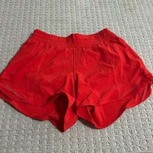 Lululemon Hotty hot high rise shorts 4”